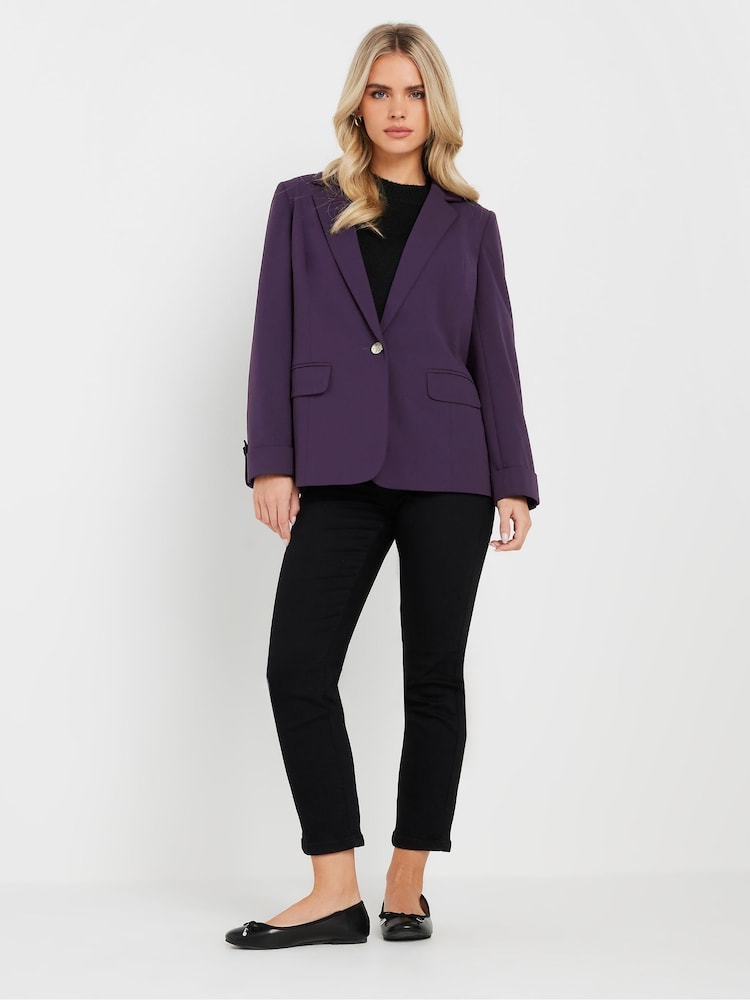 M&Co Petite Button Cuff Blazer - Slika 2 iz 5 M&Co Petite Button Cuff Blazer - Slika 2 iz 5