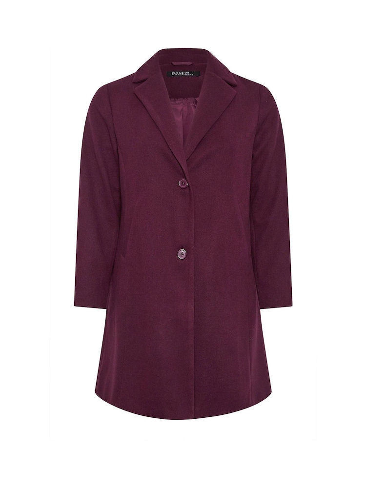 Evans Red City Coat - Image 5 of 5