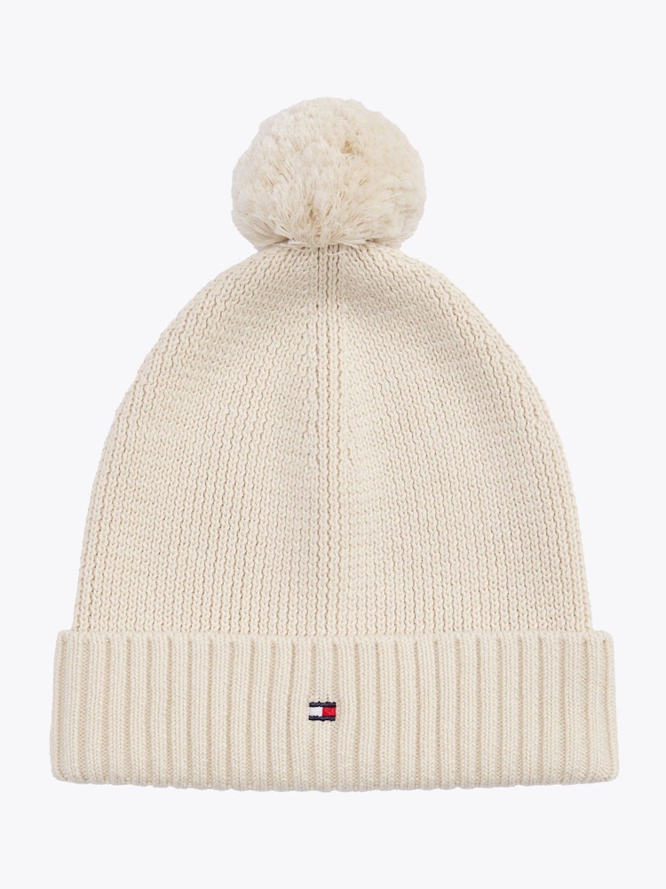 Tommy Hilfiger Pom-Pom Beanie unisex TOMMY HILFIGER Beanie Pom Pom S / M Cerulean Aqua | Buy bags  main image 4