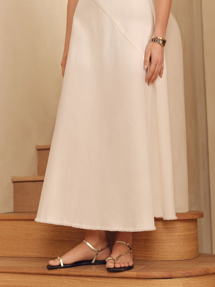 Crudo - Sleeveless Denim Maxi Dress - Imagen 4 de 4