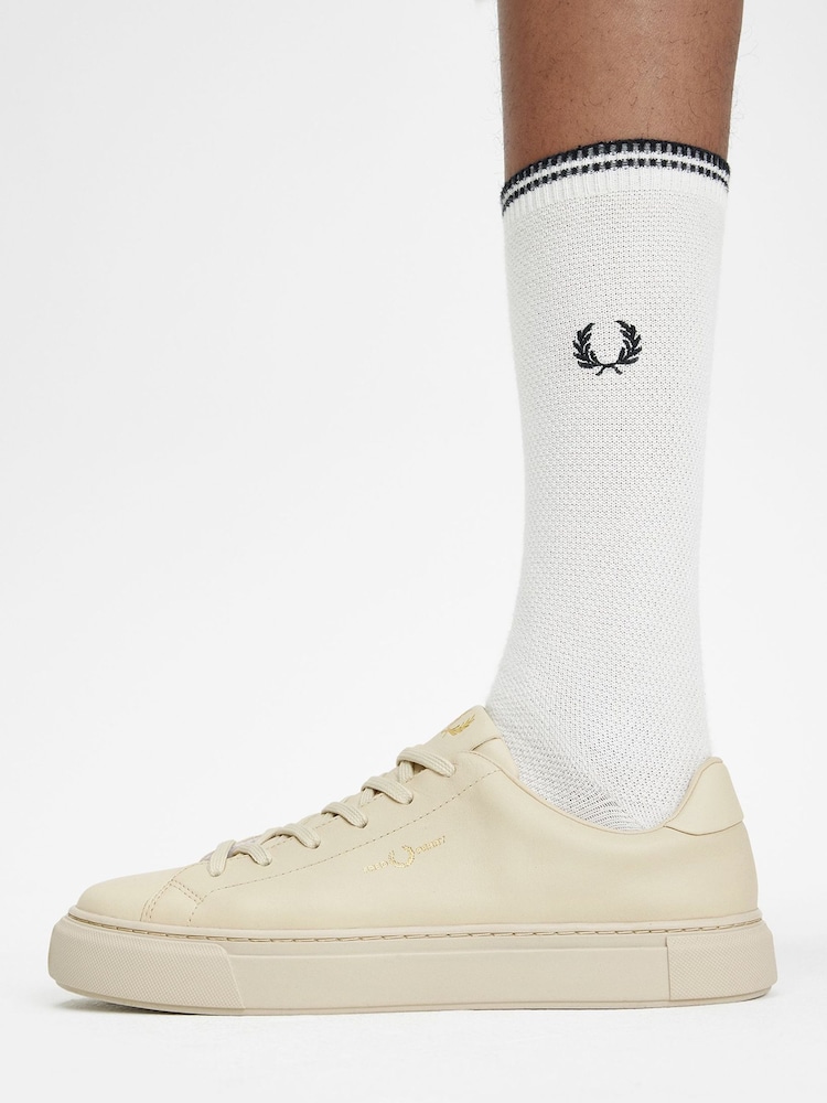 Zapatillas de deporte de cuero Spencer de Fred Perry - Imagen 1 de 6
