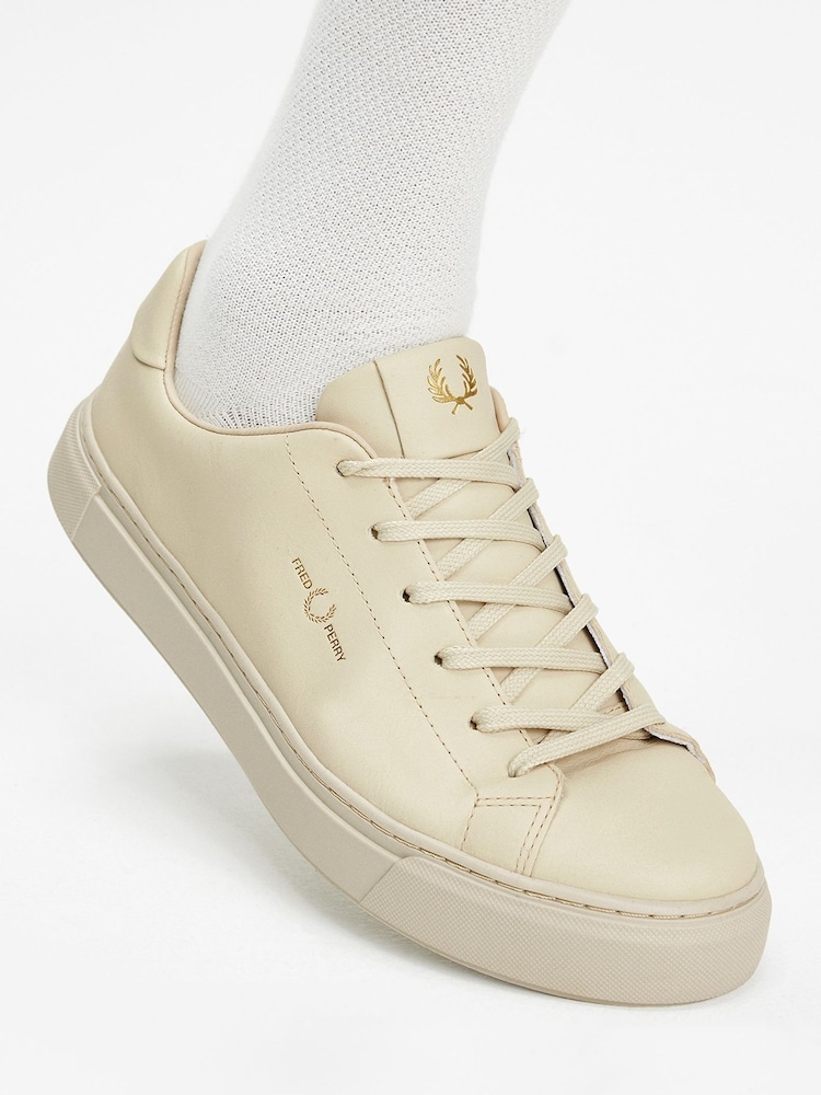 Zapatillas de deporte de cuero Spencer de Fred Perry - Imagen 2 de 6