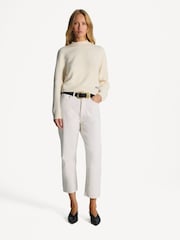 AGOLDE Fortune Cookie 90's Crop Wash Mid Rise Straight Jeans - Image 1 of 7