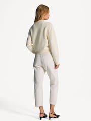 AGOLDE Fortune Cookie 90's Crop Wash Mid Rise Straight Jeans - Image 3 of 7