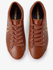Fred Perry Baseline Lear Trainers - Image 4 of 4