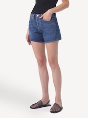 AGOLDE Blue Parker long Shorts - Image 1 of 7