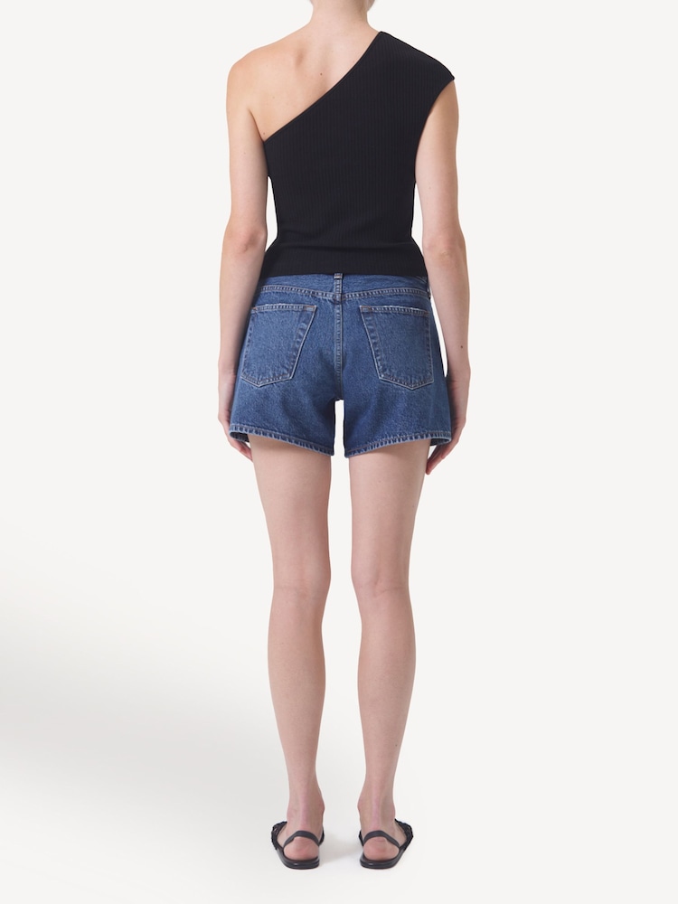 AGOLDE Blue Parker long Shorts - Image 2 of 7