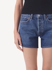 AGOLDE Blue Parker long Shorts - Image 6 of 7
