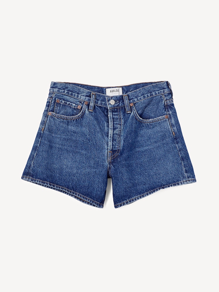AGOLDE Blue Parker long Shorts - Image 7 of 7