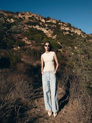 AGOLDE Light Blue Low Slung Baggy Jeans - Image 2 of 6