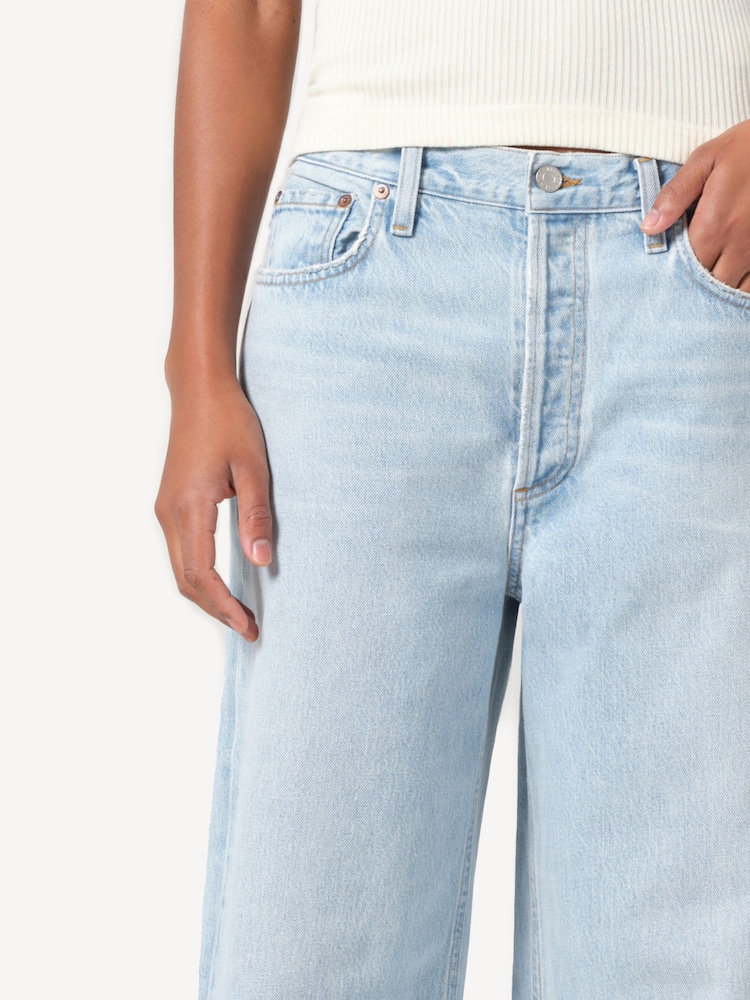 AGOLDE Light Blue Low Slung Baggy Jeans - Image 6 of 6