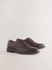 Brown Smart Casual Derby Shoes - Image 1 of 5
