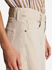 Citizens of Humanity Cream Miro Relaxed Barrel Jeans - Image 4 of 5