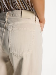 Citizens of Humanity Cream Miro Relaxed Barrel Jeans - Image 5 of 5