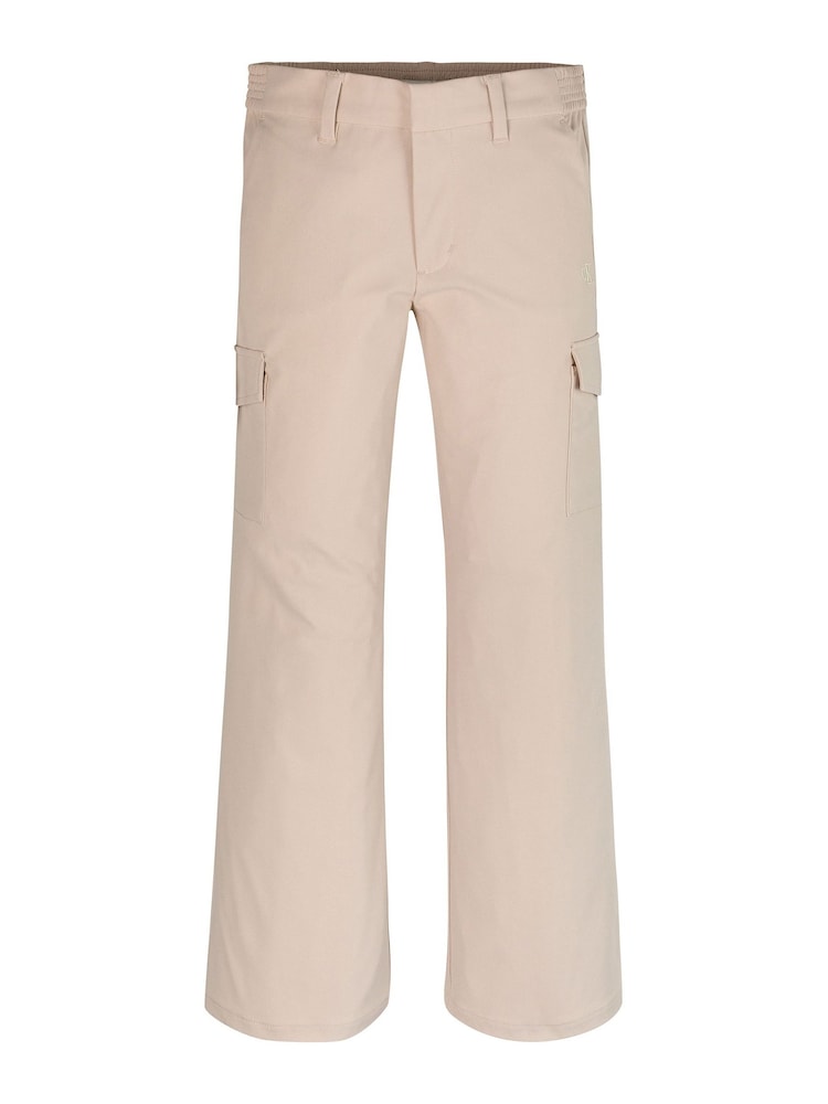 Calvin Klein Natural Flared Cargo Trousers - Image 1 of 2