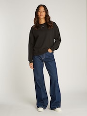 Calvin Klein Black Crew Neck Sweatshirt - Image 3 of 7