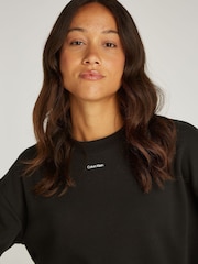 Calvin Klein Black Crew Neck Sweatshirt - Image 4 of 7
