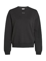 Calvin Klein Black Crew Neck Sweatshirt - Image 5 of 7