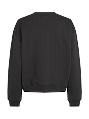 Calvin Klein Black Crew Neck Sweatshirt - Image 6 of 7