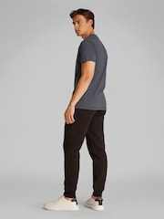 Металлик - Calvin Klein Monologo 100% Cotton T-Shirt - Image 2 of 3