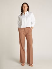 Calvin Klein White Soft 100% Cotton Modern Shirt - Image 4 of 7