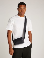 Calvin Klein Black Reporter Bag - Image 1 of 5
