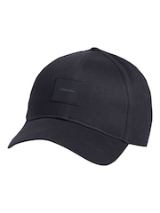 Calvin Klein Black 100% Cotton Baseball Cap - Image 1 of 3