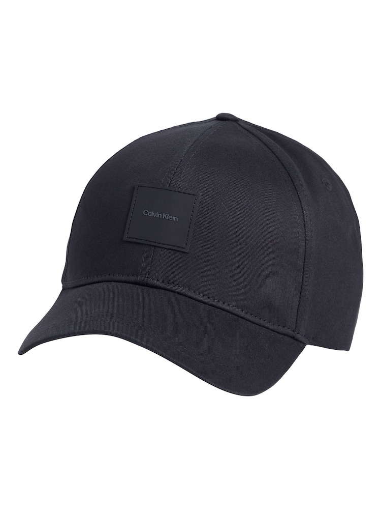 Calvin Klein Black 100% Cotton Baseball Cap - Image 1 of 3