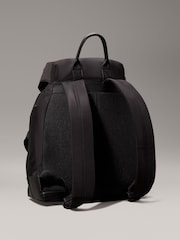 Calvin Klein Black Flap Backpack - Image 2 of 5