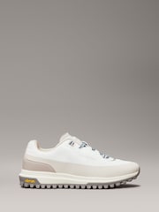 Calvin Klein White Vibram Runner Trainers - Image 1 of 7