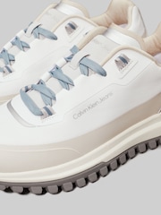 Calvin Klein White Vibram Runner Trainers - Image 7 of 7