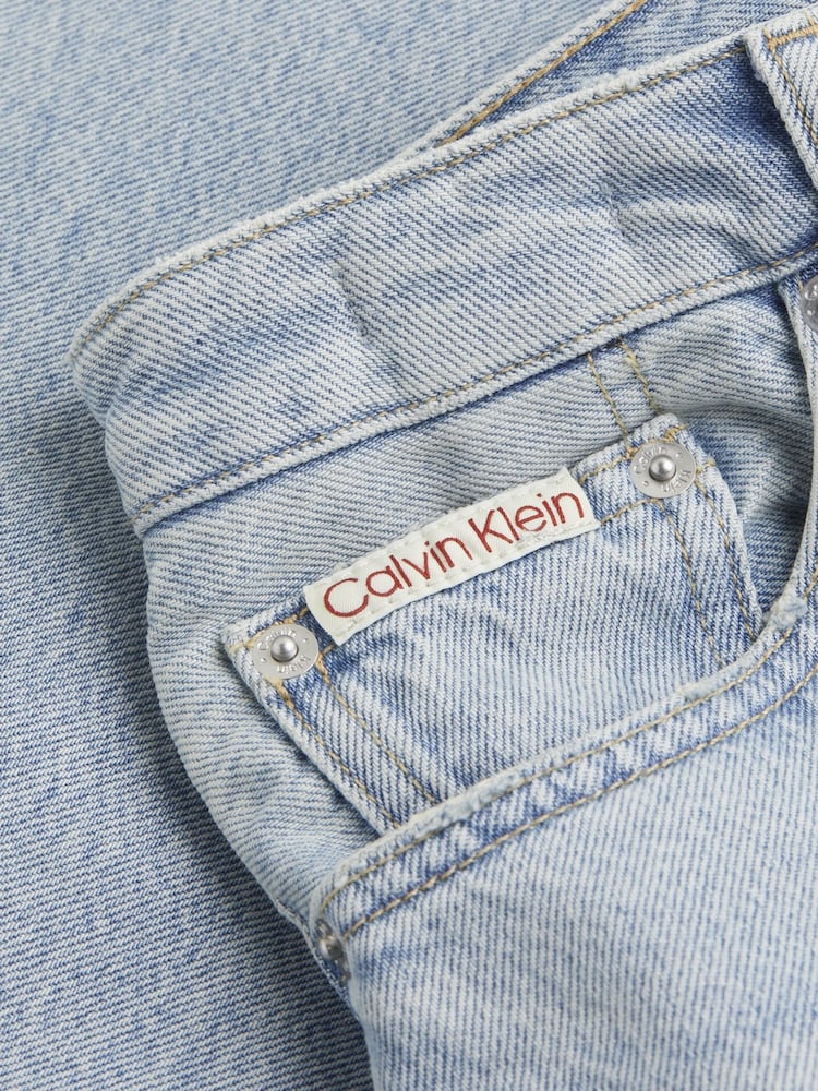 Vaqueros sueltos de algodón 100 % de los 90 de Calvin Klein - Imagen 2 de 4