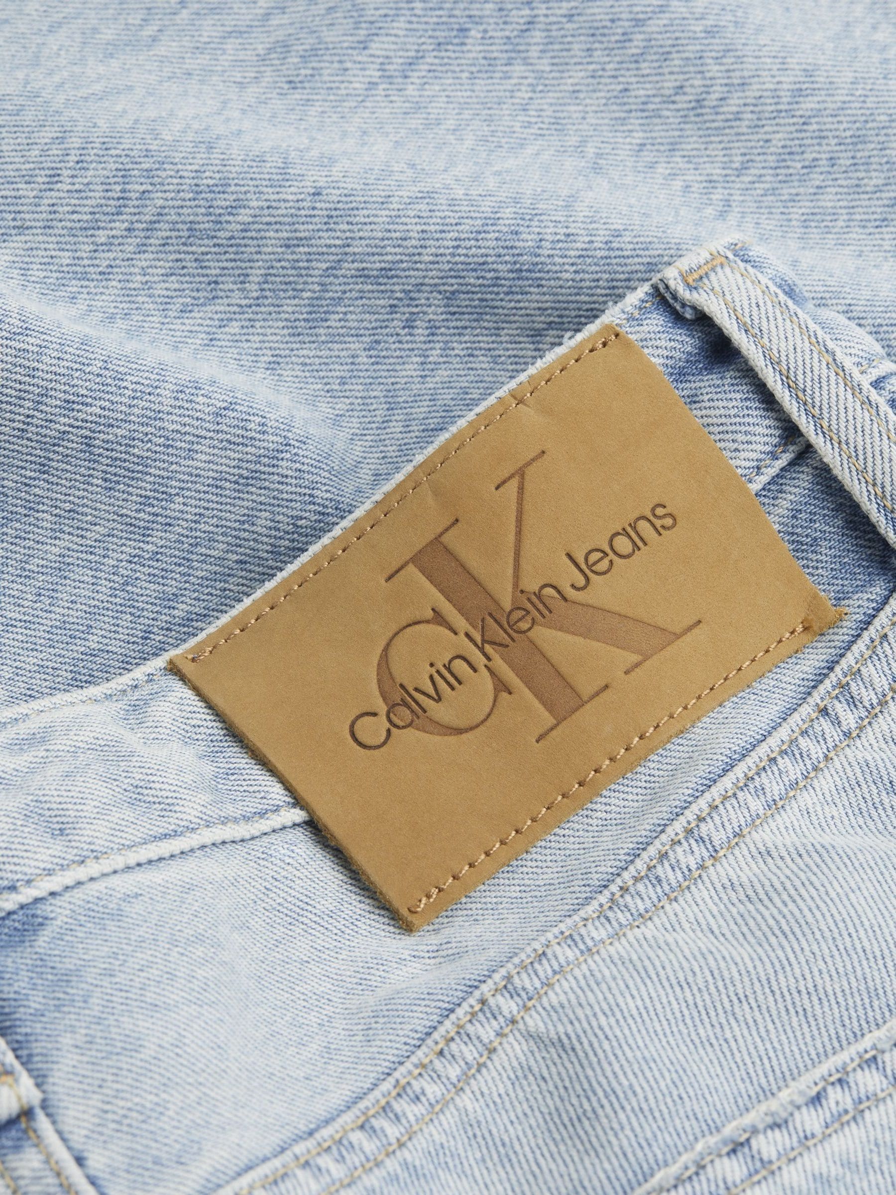 Buy Calvin Klein Blue Loose Fit 100 Cotton 90s Jeans from Next Luxembourg