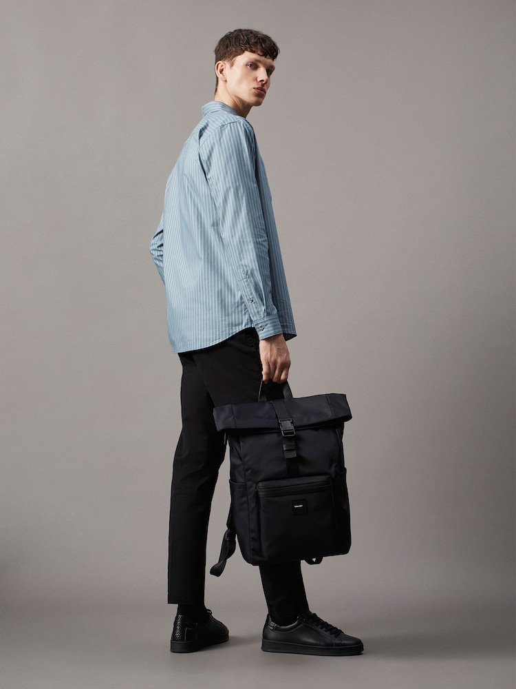 Calvin Klein Black Essential Black Backpack - Image 1 of 6