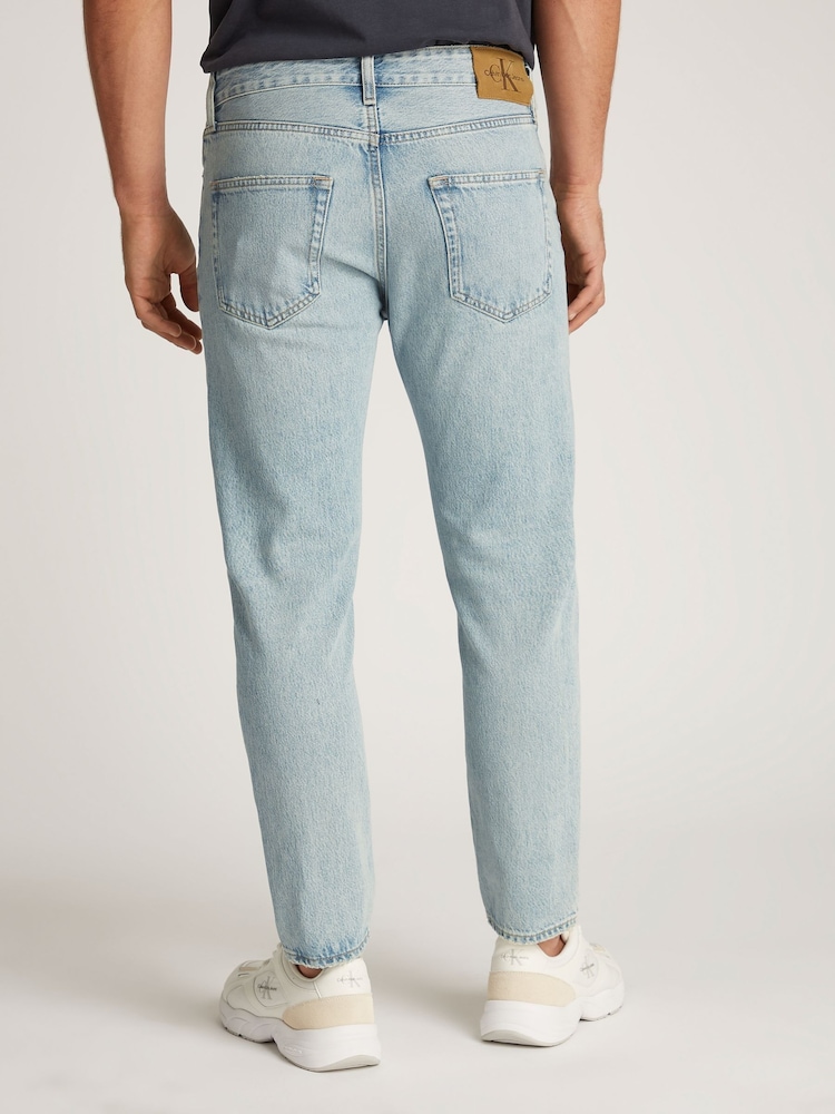Calvin Klein Blue Dad 100% Cotton Jeans - Image 2 of 6