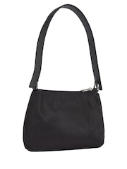 Calvin Klein Black Sleek Nylon Shoulder Bag - Image 2 of 5