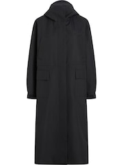 Calvin Klein Black Technical Long Jacket - Image 1 of 5