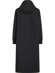 Calvin Klein Black Technical Long Jacket - Image 2 of 5