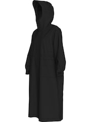 Calvin Klein Black Technical Long Jacket - Image 3 of 5