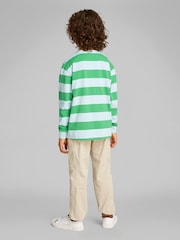Calvin Klein Green 100% Cotton Shifted Picture Long Sleeve T-Shirt - Image 2 of 5