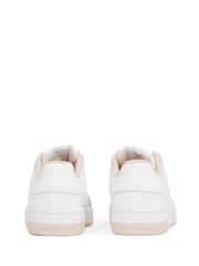 Calvin Klein Multi White Basketball Low Trainers - Image 4 of 6