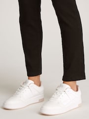 Calvin Klein Multi White Basketball Low Trainers - Image 6 of 6