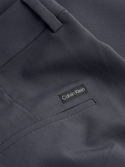 Calvin Klein Blue Tailored Low Rise Wide Leg Trousers - Image 4 of 5