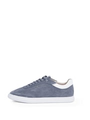 Calvin Klein Multi/White Cupsole Lace Up Suede Trainers - Image 3 of 5