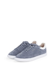 Calvin Klein Multi/White Cupsole Lace Up Suede Trainers - Image 4 of 5