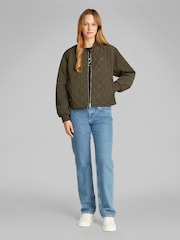 Calvin Klein Brown Quilted Jacket - Image 2 of 6