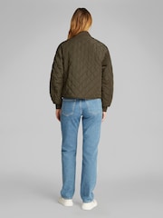 Calvin Klein Brown Quilted Jacket - Image 3 of 6