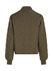 Calvin Klein Brown Quilted Jacket - Image 6 of 6
