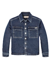 Calvin Klein Blue Regular Fit Shirt - Image 1 of 2