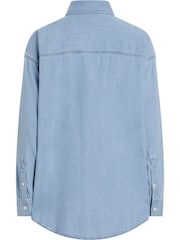 Calvin Klein Oversized Denim Shirt - Imagen 2 de 4